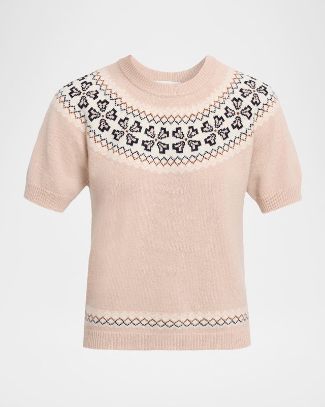 The Short-Sleeve Cashmere Sweater